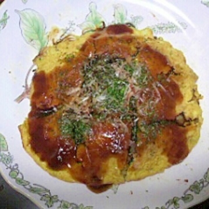 牛乳に，焼き肉のたれ！おいしい広島焼